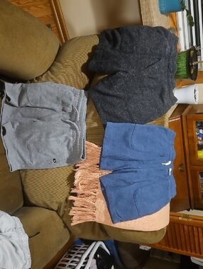 wonder nation Kids Pull-On Shorts Bundle in Blue, Gray, Charcoal, and Black